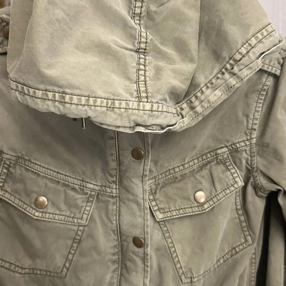 Anthropologie Talula Anorak Utility Jacket Army Green XS - Picture 6 of 9
